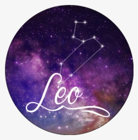 #leo #zodiac #astrology #constellation #stars - Milky Way, HD Png Download, Transparent PNG