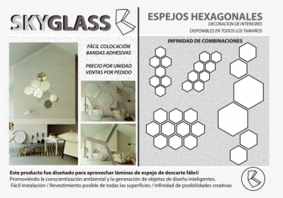 Hexagon Mirror Design, HD Png Download, Transparent PNG