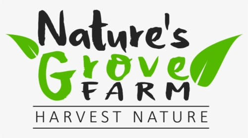 Cropped Natures Grove Farm Logo 3 - Calligraphy, HD Png Download, Transparent PNG