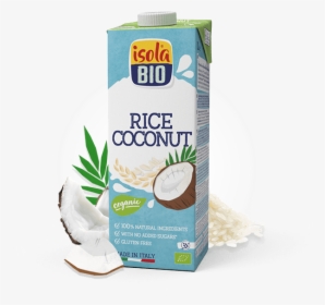 Rice Coconut Drink - Isola Bio Rice Hazelnut Drink, HD Png Download, Transparent PNG