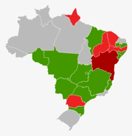 Mapa Do Brasil Svg , Png Download - Brazil Map, Transparent Png, Transparent PNG