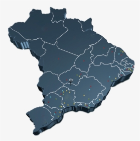 Atuamos Em Qualquer Parte Do Brasil, Temos Técnicos - Transparente Mapa Do Brasil Png, Png Download, Transparent PNG