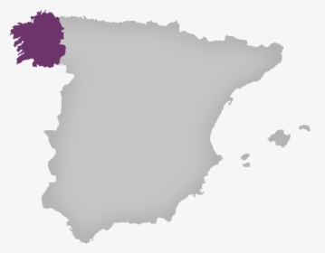 Spain Map Silhouette, HD Png Download, Transparent PNG