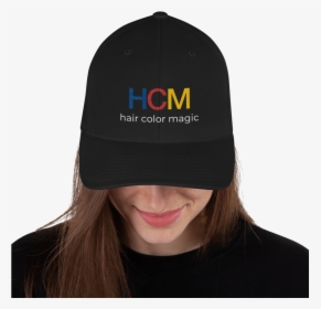 Hcm-hat Mockup Front Womens Black - Hat, HD Png Download, Transparent PNG