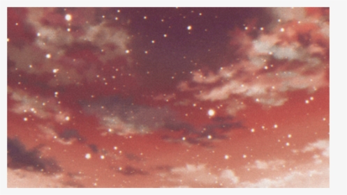 #anime #sky #clouds #japan #japanese #aesthetic #tumblr - Nebula, HD Png Download, Transparent PNG