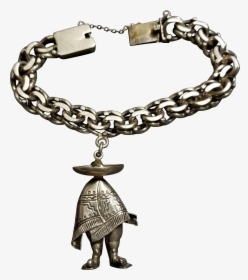 Mexican Man Silver Bracelet, HD Png Download, Transparent PNG