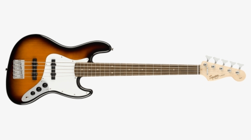 Squier By Fender Affinity Series Jazz Bass V Laurel - Custom Shop Strat Tele, HD Png Download, Transparent PNG