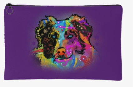 Australian Shepherd Accessory Pouch, Royal Purple - Guard Dog, HD Png Download, Transparent PNG