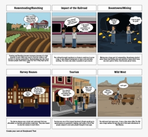 Boomtowns Ghost Towns Cartoon Strip, HD Png Download, Transparent PNG