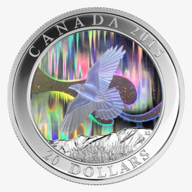 2015 1 Oz - Canada Northern Lights Coin, HD Png Download, Transparent PNG