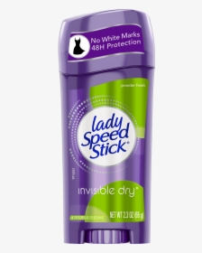 Lady Speed Stick Shower Fresh 2.3 Oz, HD Png Download, Transparent PNG