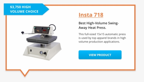 Insta Heat Press - Machine, HD Png Download, Transparent PNG