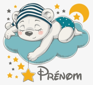 Cute Dreaming Bear, HD Png Download, Transparent PNG