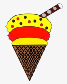 Ice Cream - Ice Cream Cone, HD Png Download, Transparent PNG