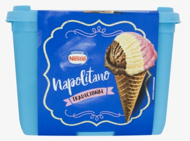 Sorvete Napolitano Nestle, HD Png Download, Transparent PNG