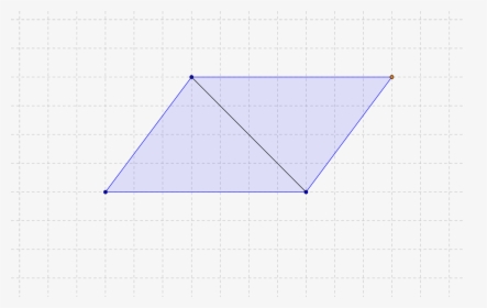 Area Of A Trapezoid - Triangle, HD Png Download, Transparent PNG