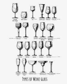 Cool Wine Glass Drawing, HD Png Download, Transparent PNG