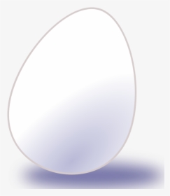 Vector Image Of White Egg With Shadow - Cartoon Penguin Egg, HD Png Download, Transparent PNG