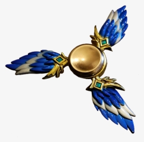 Educational Blue Phoenix Fidget Spinner - Emblem, HD Png Download, Transparent PNG