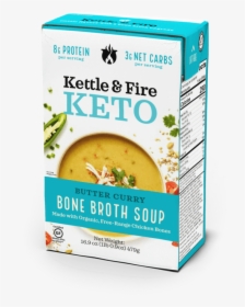 Butter Curry Keto Soup Keto Soups Kettle & Fire - Kettle & Fire Kefir Keto Soup Broccoli Cheddar, HD Png Download, Transparent PNG