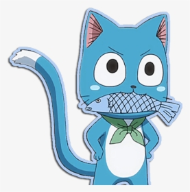 Happy The Cat From Fairy Tale Fairy Tail Happy Render - Happy Fairy Tail Png, Transparent Png, Transparent PNG