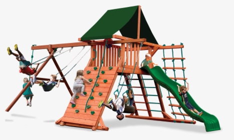 Original Playcenter Swing Set With 3 Belt Swings, Trapeze, HD Png Download, Transparent PNG