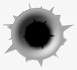 Transparent Background Bullet Hole Clipart, HD Png Download, Transparent PNG