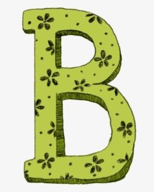 Letter B Png Image - Letter B Color Green, Transparent Png, Transparent PNG
