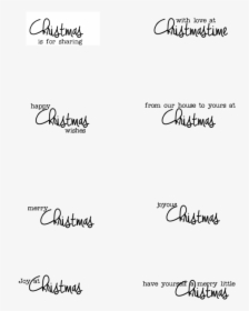 Christmas Outstanding Christmas Card Sentiments Christian - Free Printable Christmas Sentiments, HD Png Download, Transparent PNG