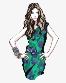 Fashion Model Animation, HD Png Download, Transparent PNG