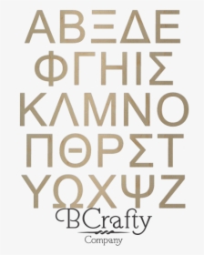 Unfinished Wooden Greek Letters - Poster, HD Png Download, Transparent PNG