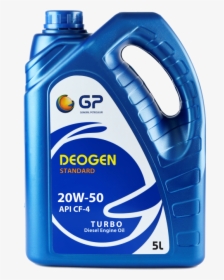 Deogen 20w50 Cf4  								data Caption Gp Deogen Standard - Gp Lubricants, HD Png Download, Transparent PNG