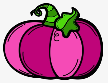 Light Pink Pumpkin Clipart Svg Transparent Download - Pumpkin Clipart Coloring Page, HD Png Download, Transparent PNG