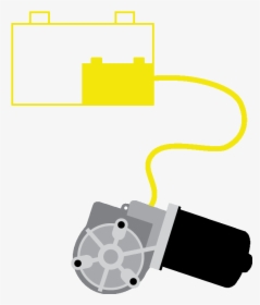 Less Power Dc Gear Motor, HD Png Download, Transparent PNG