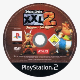 Asterix Obelix Xxl Ps2 Dvd Label, HD Png Download, Transparent PNG
