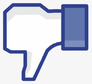 Facebook Like Png Transparent Likepng Images - Transparent Facebook Thumbs Down, Png Download, Transparent PNG