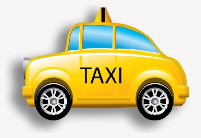 Transparent Taxi Clipart - Imagenes De Taxis Animados, HD Png Download, Transparent PNG