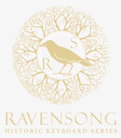 Ravensong Logo Gold With Transparent Background - Poster, HD Png Download, Transparent PNG