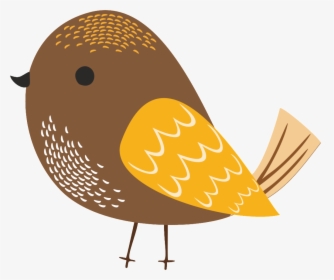 Hand Painted Cute Bird Free Buckle Bird Png - Transparent Cute Bird Png, Png Download, Transparent PNG