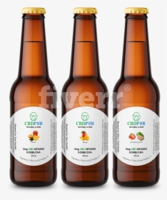 Transparent Dropper Bottle Clipart - Beer Bottle, HD Png Download, Transparent PNG