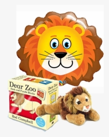 Zoo Clipart Dear Zoo - Lions Face, HD Png Download, Transparent PNG