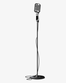 Old School Microphone Clipart - Transparent Old Microphone, HD Png Download, Transparent PNG
