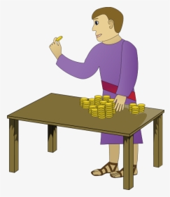 Rich Young Man Counting Png Clip Arts - Money And Banking Class 12, Transparent Png, Transparent PNG