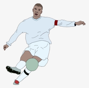 Beckham Won His 100th England Cap In A 1-0 Friendly - Football Player, HD Png Download, Transparent PNG