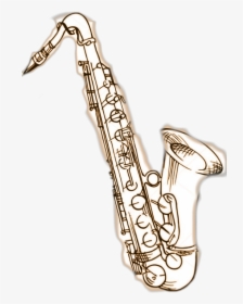 #saxofon - Saxophon Gezeichnet, HD Png Download, Transparent PNG
