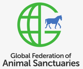 Gfas Horse Logo - Global Federation Of Animal Sanctuaries, HD Png Download, Transparent PNG