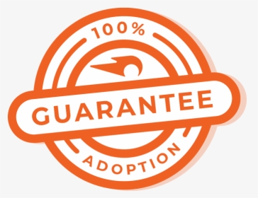 100% Adoption Guarantee - Circle, HD Png Download, Transparent PNG