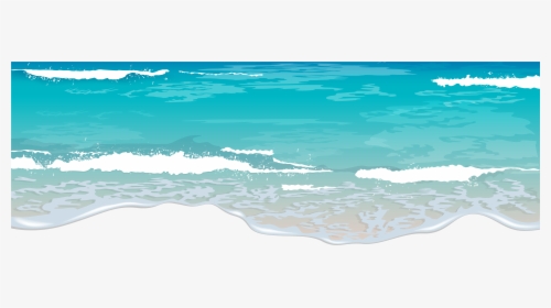 Transparent Sea Wave Png , Png Download - Transparent Background Ocean Clipart, Png Download, Transparent PNG