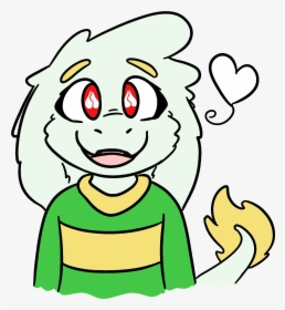 Im Sick Heres An Asriel - Cartoon, HD Png Download, Transparent PNG