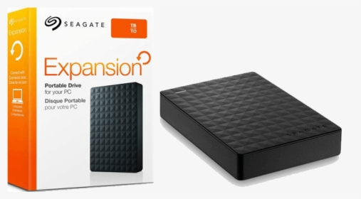 Seagate 1 Tb External Hard Disk Islamabad - Seagate External Hard Drives Box, HD Png Download, Transparent PNG